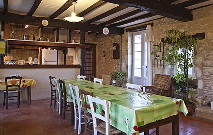 Salle à manger spacieuse